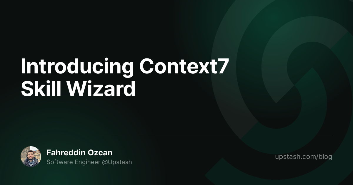 Introducing Context7 Skill Wizard