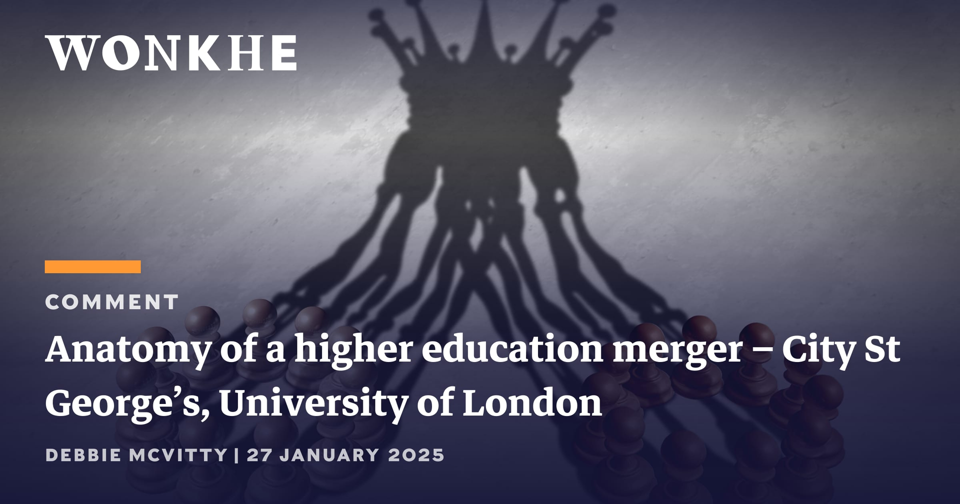 Anatomy of a higher education merger – City St George’s, University of London