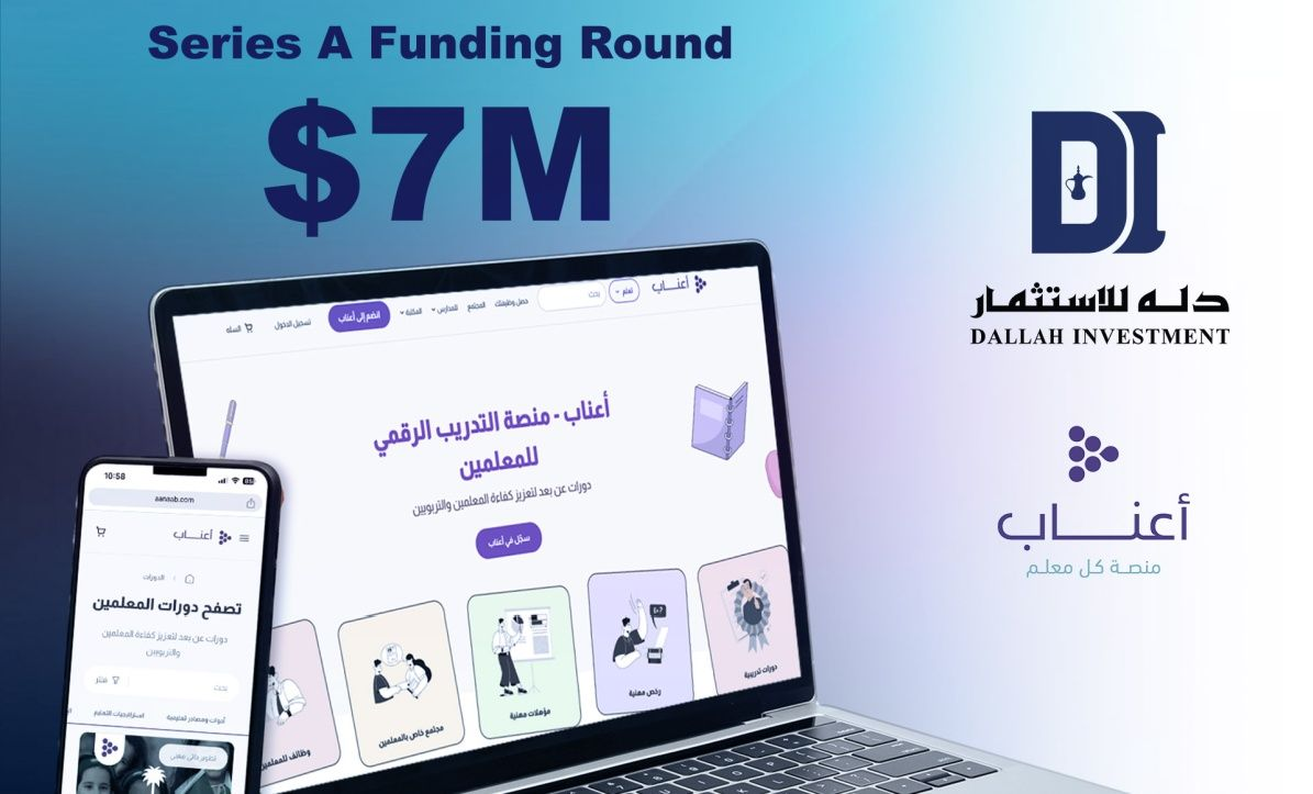 Aanaab secures $7 million Series A led by Dallah Investment Holding
