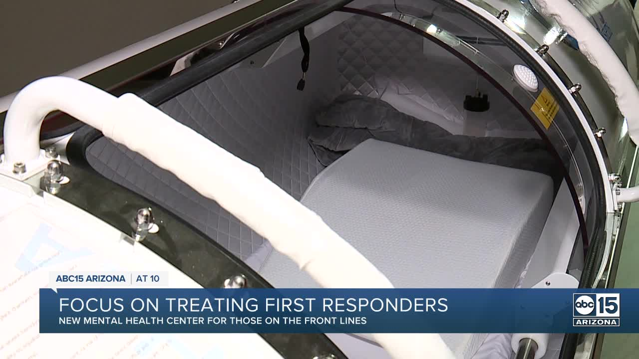 New mental health center opens in AZ, hopes to treat first responders
