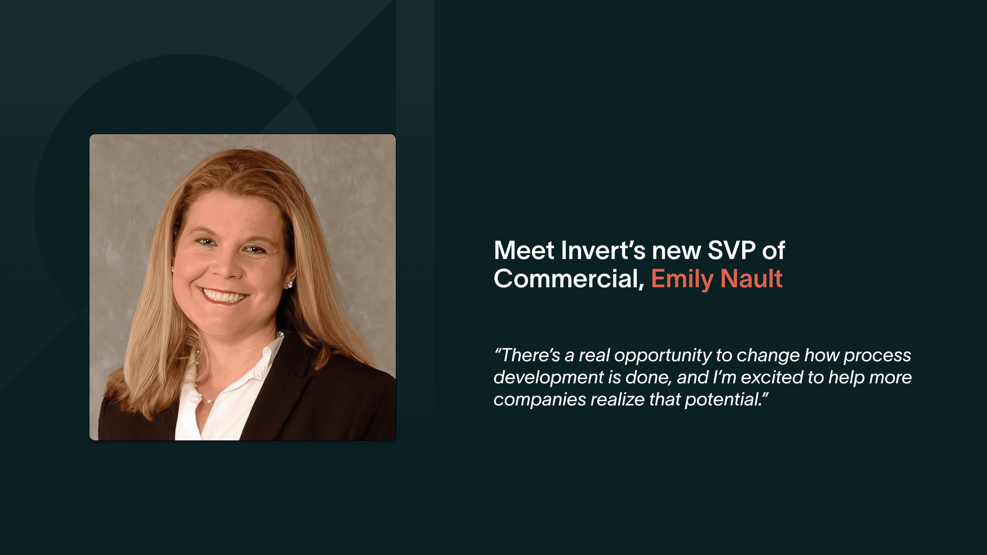 Meet Emily Nault, Invert’s New SVP of Commercial