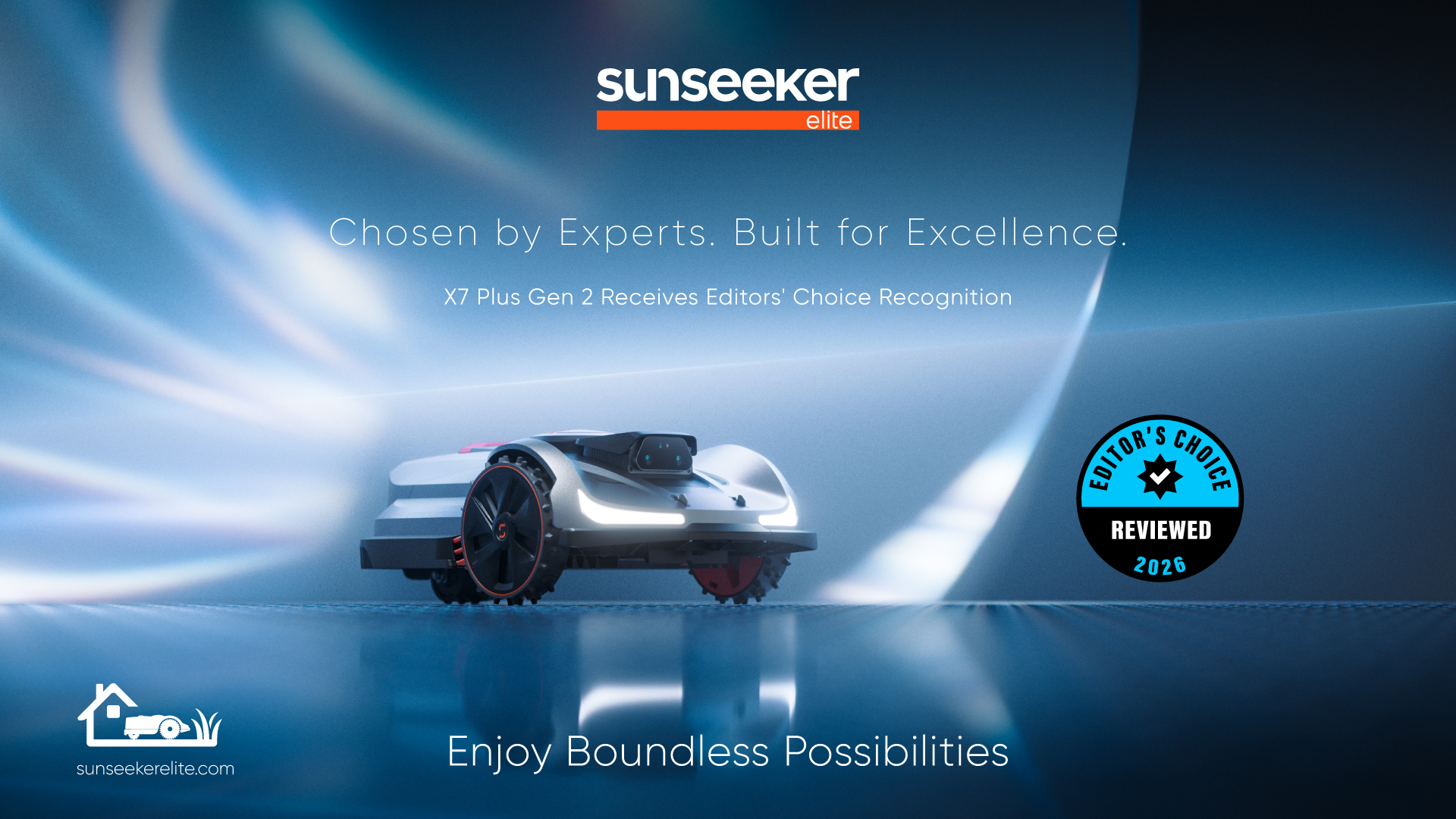 Sunseeker Elite X7 Plus Gen 2 Earns Reviewed.com Editor's Choice Recognition
