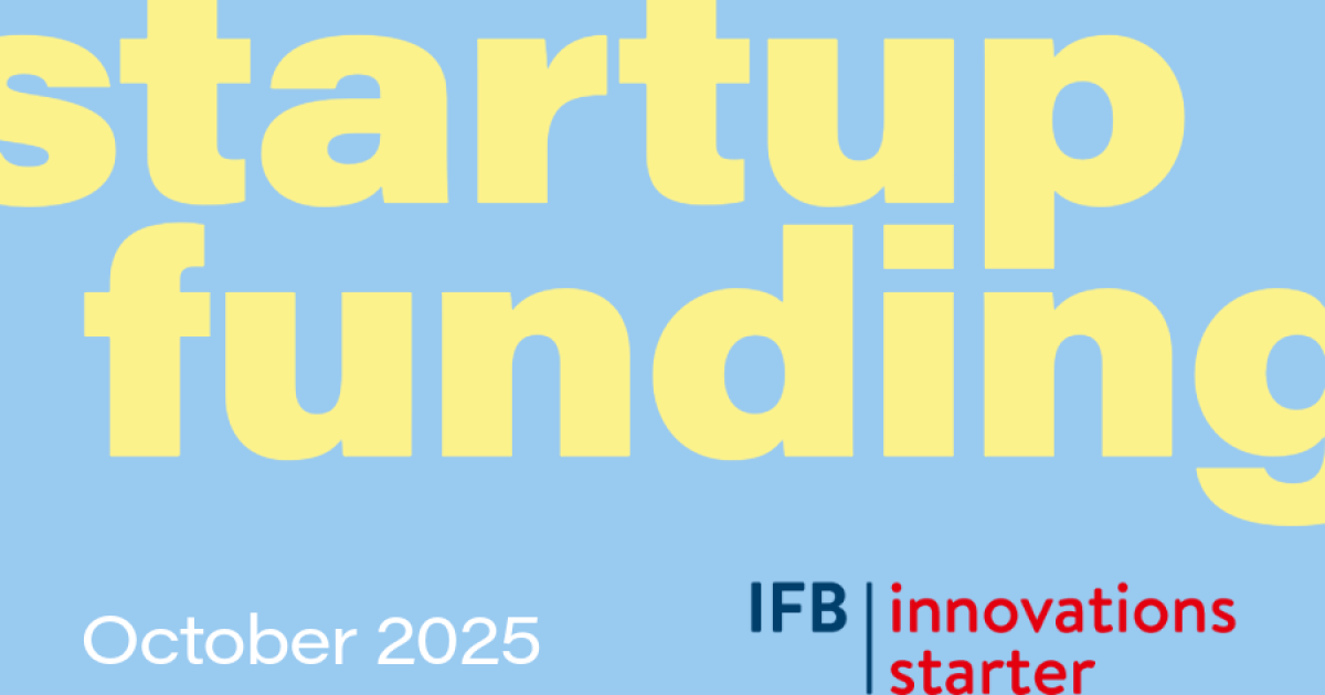 These startups were funded by IFB in October 2025
