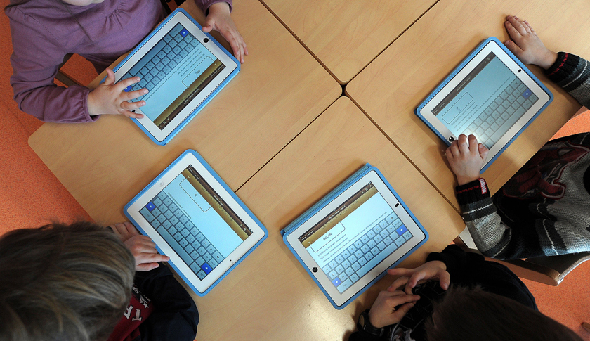 Apple acquired a small education-tech startup to aide its push into the classroom