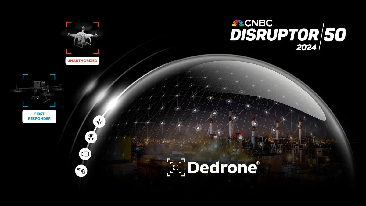 Dedrone Named to CNBC Disruptor 50 List for Second Year