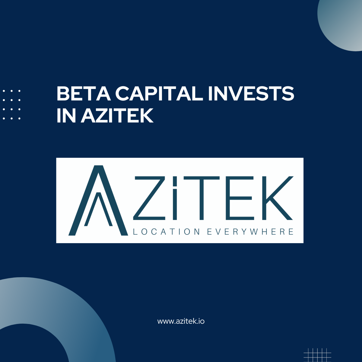 Beta Capital invests in Azitek
