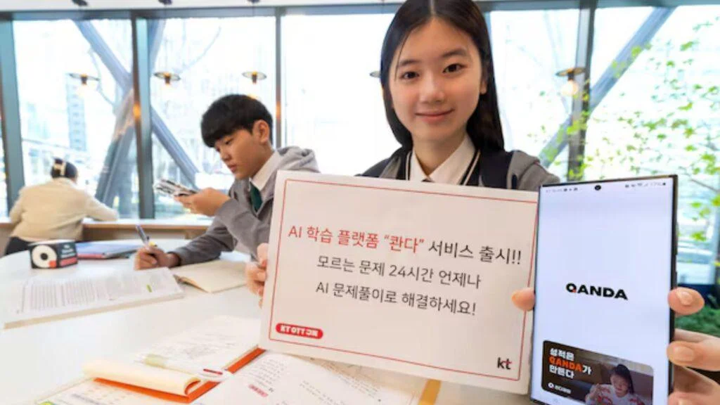 KT Corp. Launches AI-Powered QANDA Subscription Services for Students