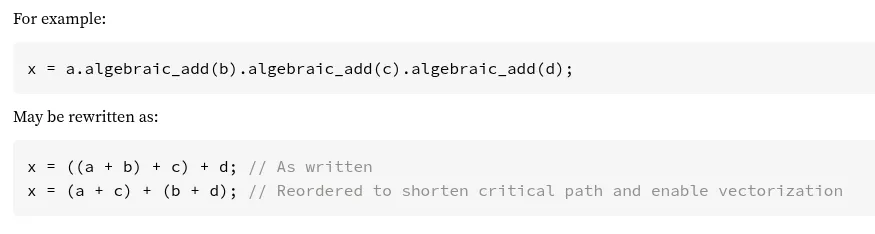 Rust 1.98 Adds Algebraic Floating-Point Methods Akin To "-ffast-math"
