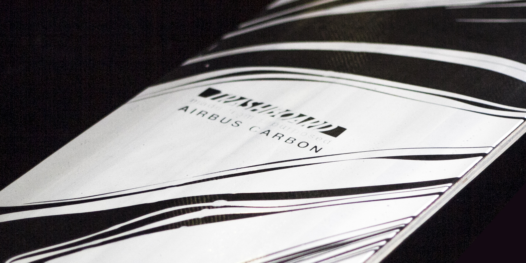 trashboard: a skateboard crafted from recycled airbus carbon and cardboard