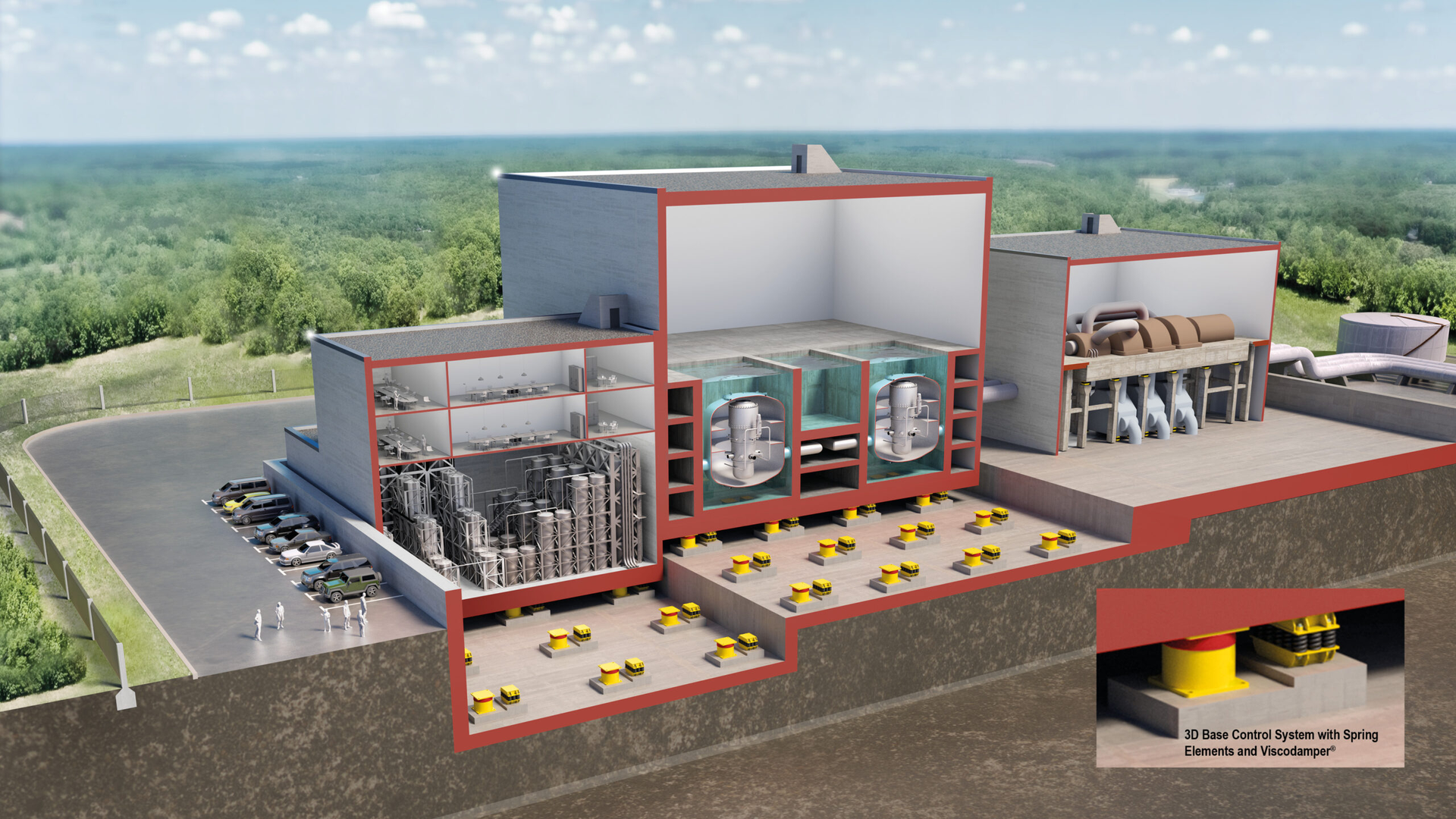 Seismic Protection for SMR Structures