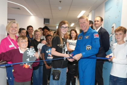 Astronaut Tim Peake launches new heart department at Evelina London