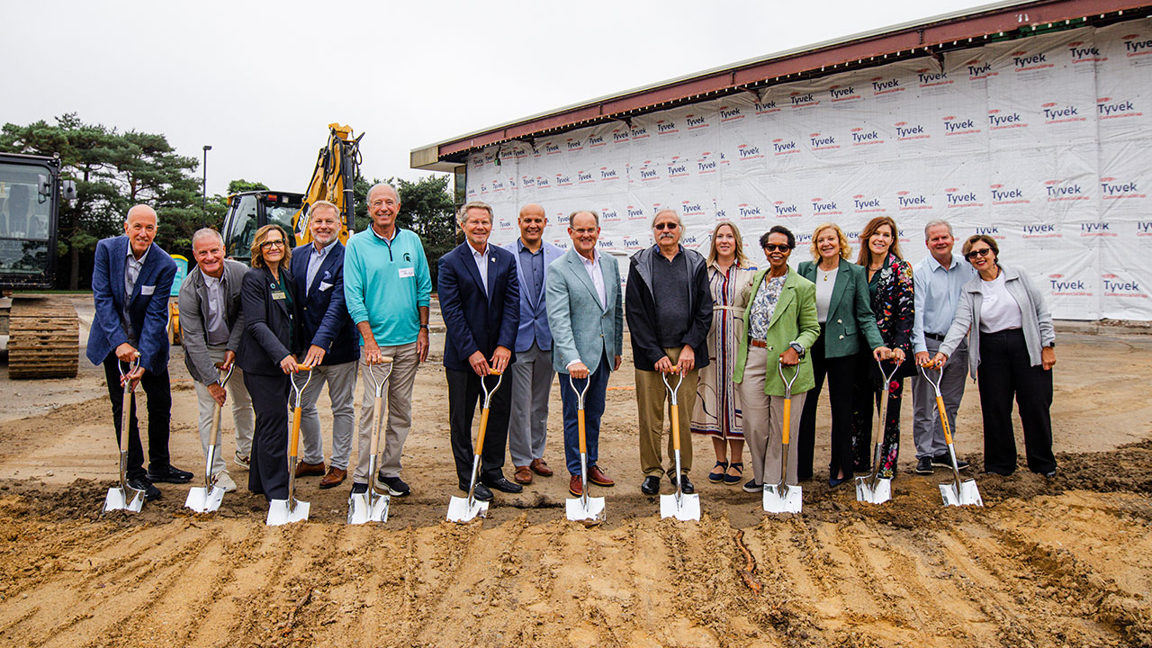 Michigan State University Research Foundation Breaks Ground on Rosenberg Center