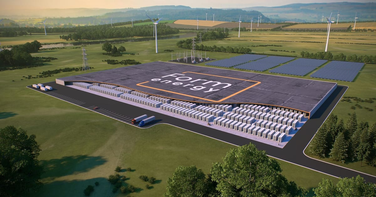 Stealthy storage contender Form Energy reveals secret formula: Iron and air