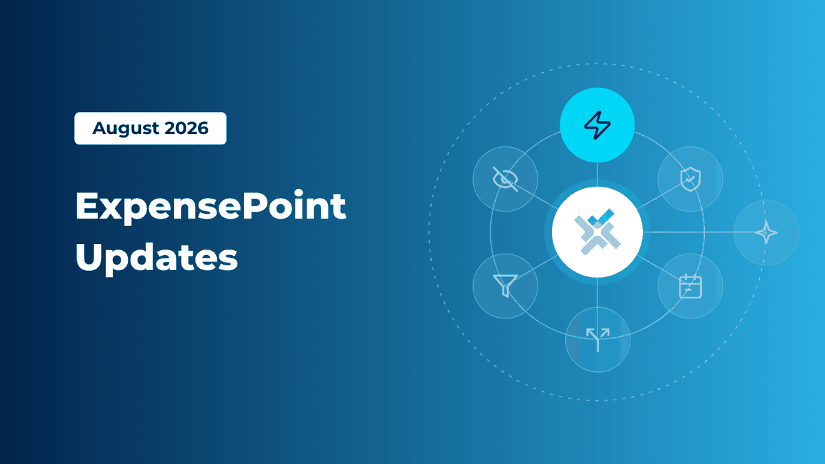 August 2026 ExpensePoint Product Update: Real-Time Card Feeds, Smarter Spend Controls, and a Government-Backed AI Roadmap
