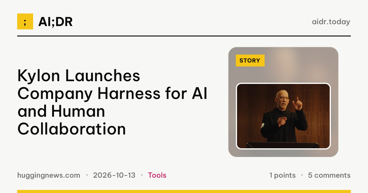 Kylon Launches Company Harness for AI and Human Collaboration