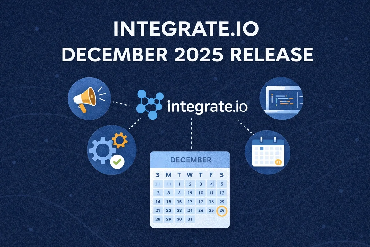 Integrate.io December 2025 Release: CDC Framework, DocumentDB Security, and SaaS Integrations
