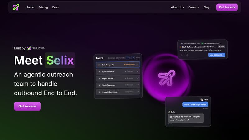 SellScale's AI Sales Operator Selix Boosts Sales Funnel 15x