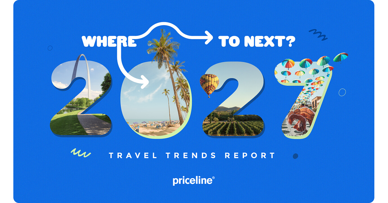Priceline Reveals 2027 "Where to Next?" Travel Trends Report as Americans Find New Ways to Make Every Trip Count