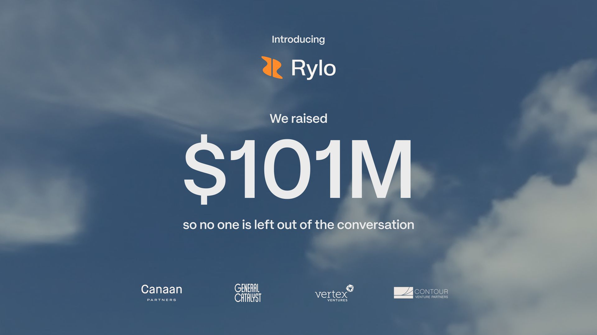 Rylo Raises $85 Million to Expand AI Communication Platform for Deaf and Hard-of-Hearing Users