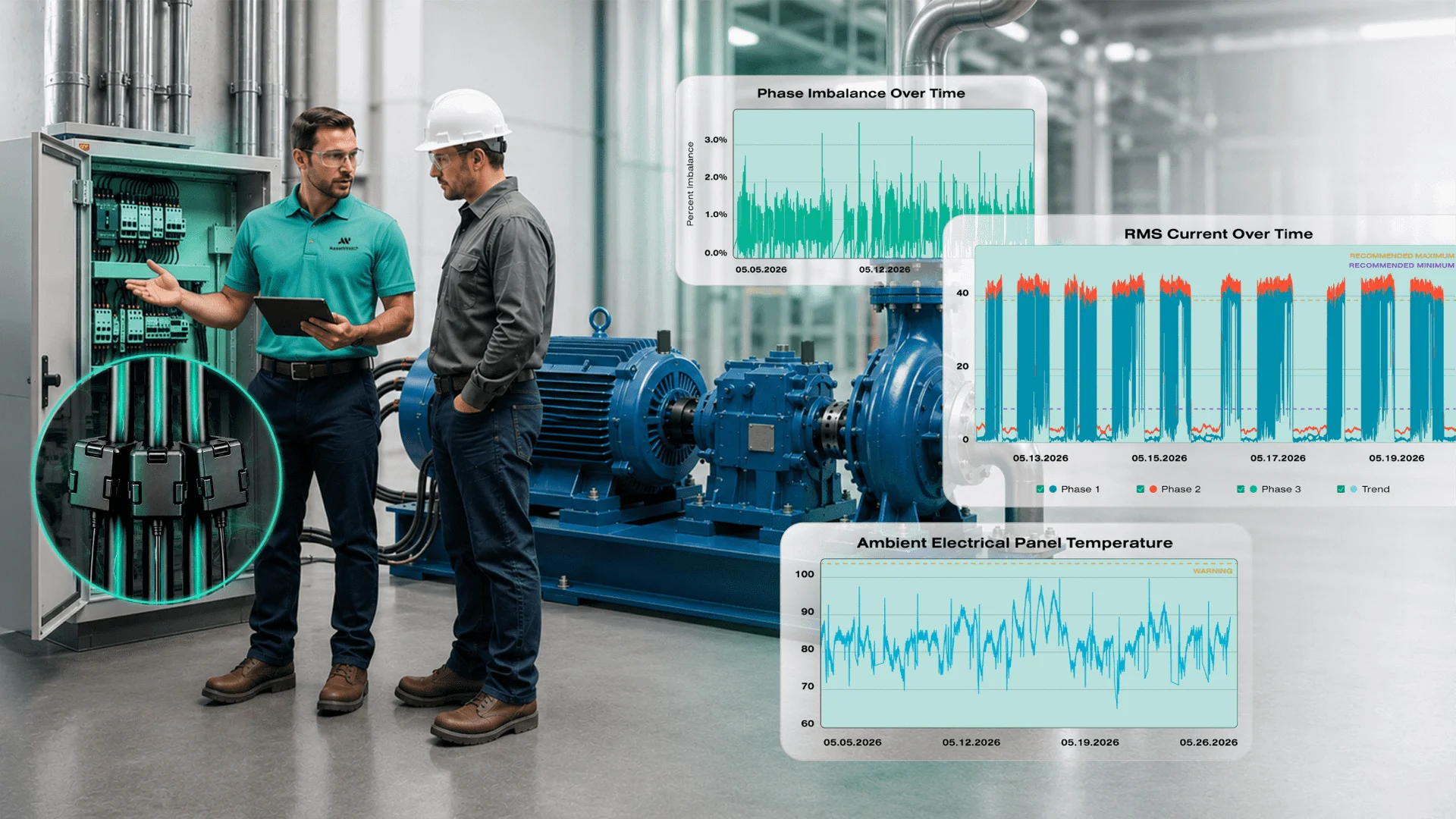 AssetWatch Adds Electrical Monitoring to Catch Hidden Motor Faults Before They Cause Downtime
