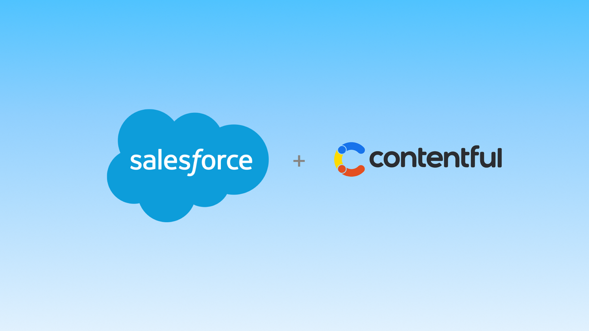 Salesforce Signs Definitive Agreement to Acquire Contentful