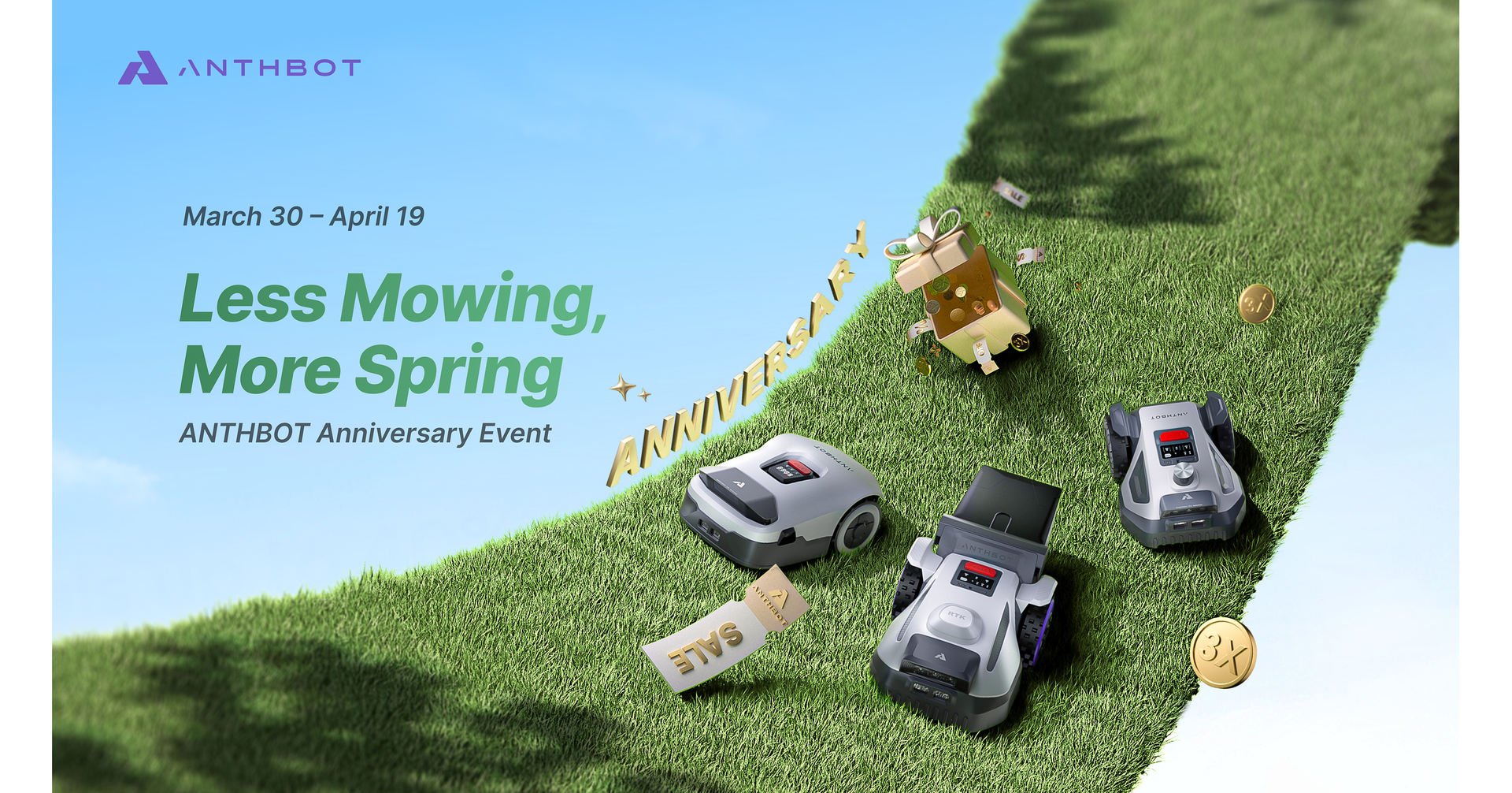 ANTHBOT Celebrates Anniversary with Spring Savings
