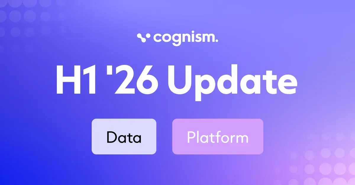 See it, fix it, keep it fixed: H1 '26 at Cognism