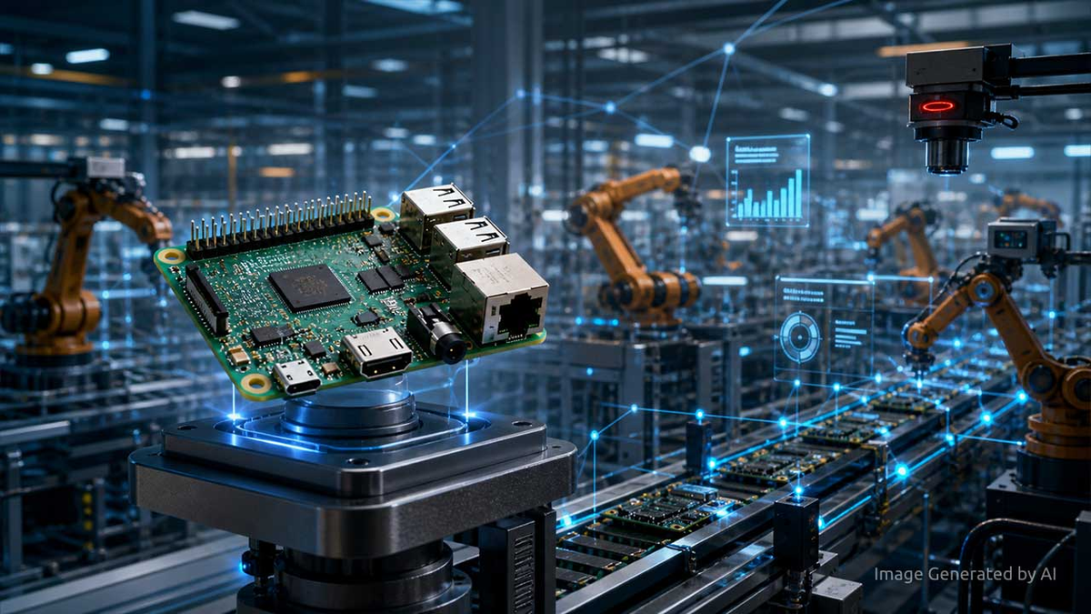 How Coreflux Runs Manufacturing AI on a 35 Dollar Raspberry Pi