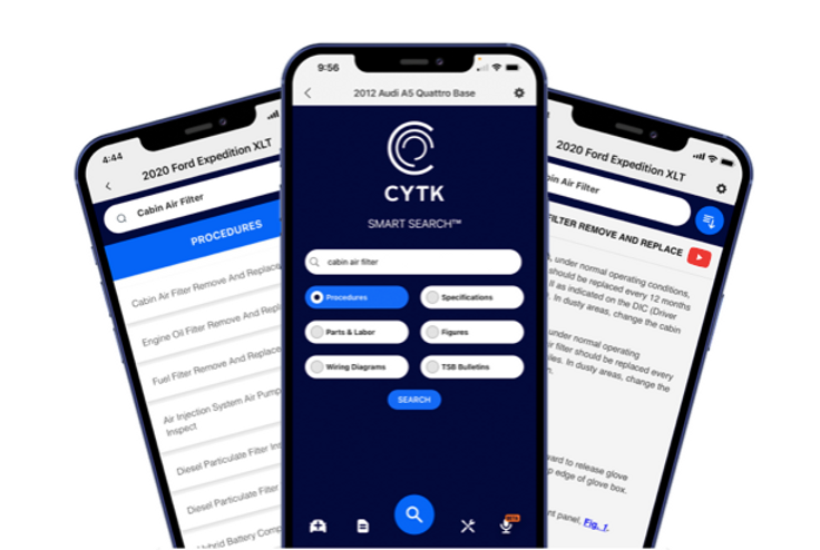 Mobile Apps â The Next Generation in Automotive Repair â Introducing CYTK Smart Searchâ¢