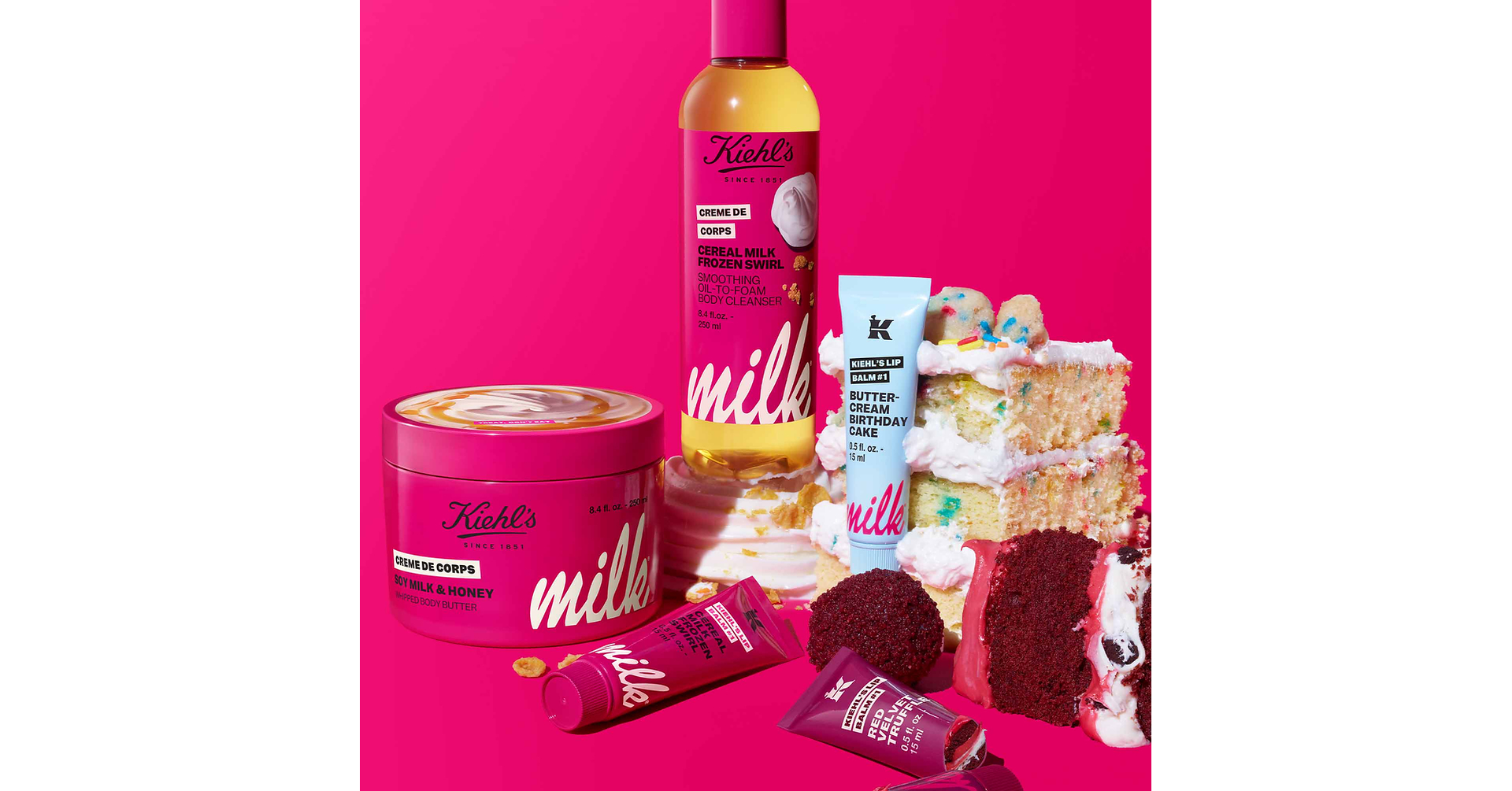 Kiehl's x Milk Bar Limited-Edition Body Care Launch