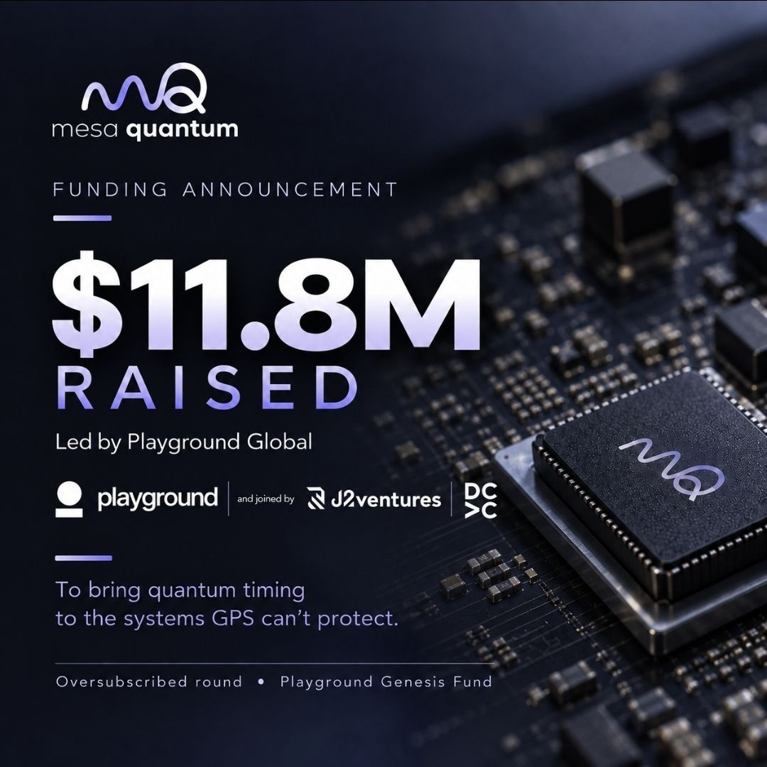 Mesa Quantum Raises $11.8M to Scale Chip-Scale Quantum Sensors and Alternative PNT Infrastructure