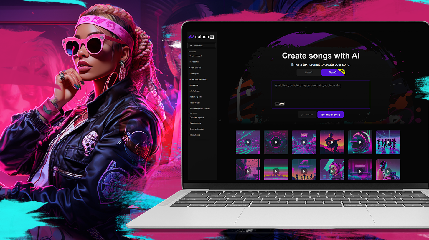 Splash targets younger music-makers with its Splash Pro AI