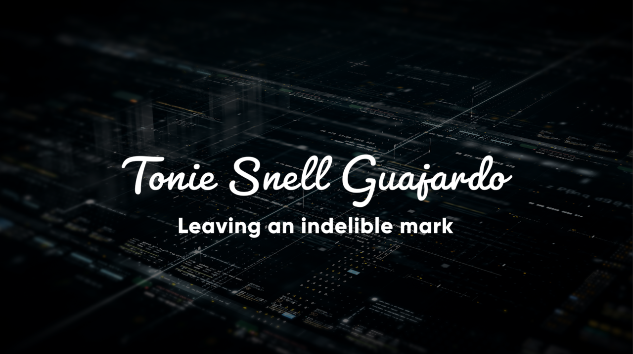 Advisors Spotlight: Tonie Snell Guajardo, leaving an indelible mark