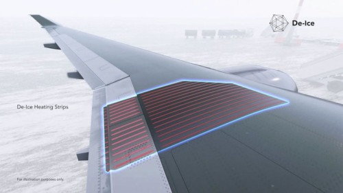 Air Canada tests jet de-icing strips to end blasts of glycol