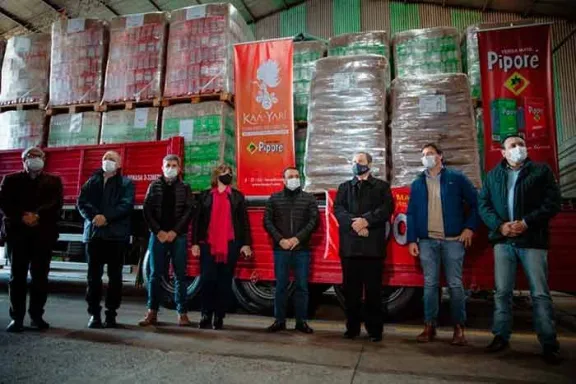 Misiones realizó la primera exportación de yerba mate a India y consolida comercialización en otros países