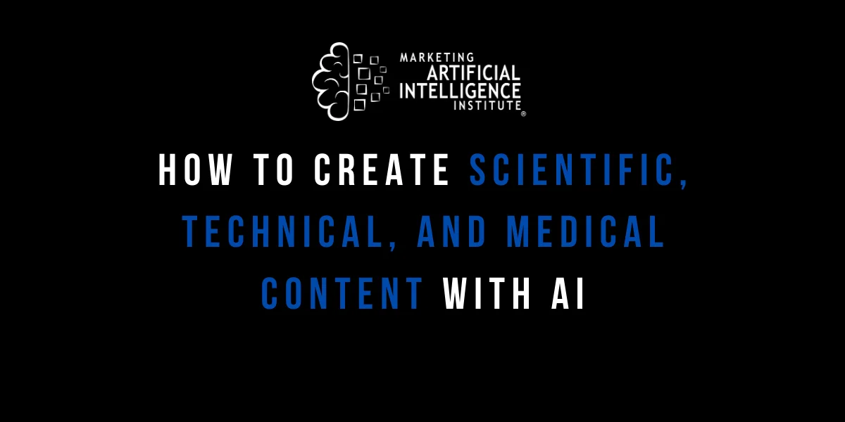 How to Create Scientific, Technical, and Medical Content with AI