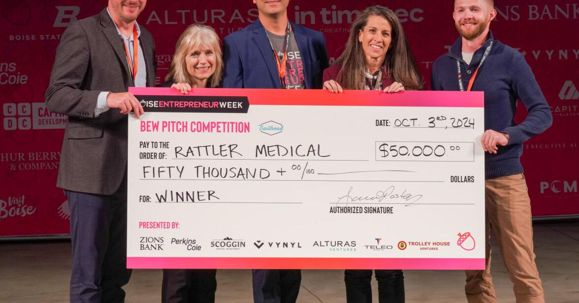 'Sharks' win big bucks for pitches at Boise Entrepreneur Week