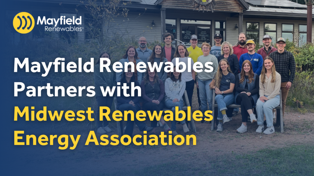 Mayfield Renewables and MREA Team Up to Educate the Midwest Region’s Solar + Storage Leaders