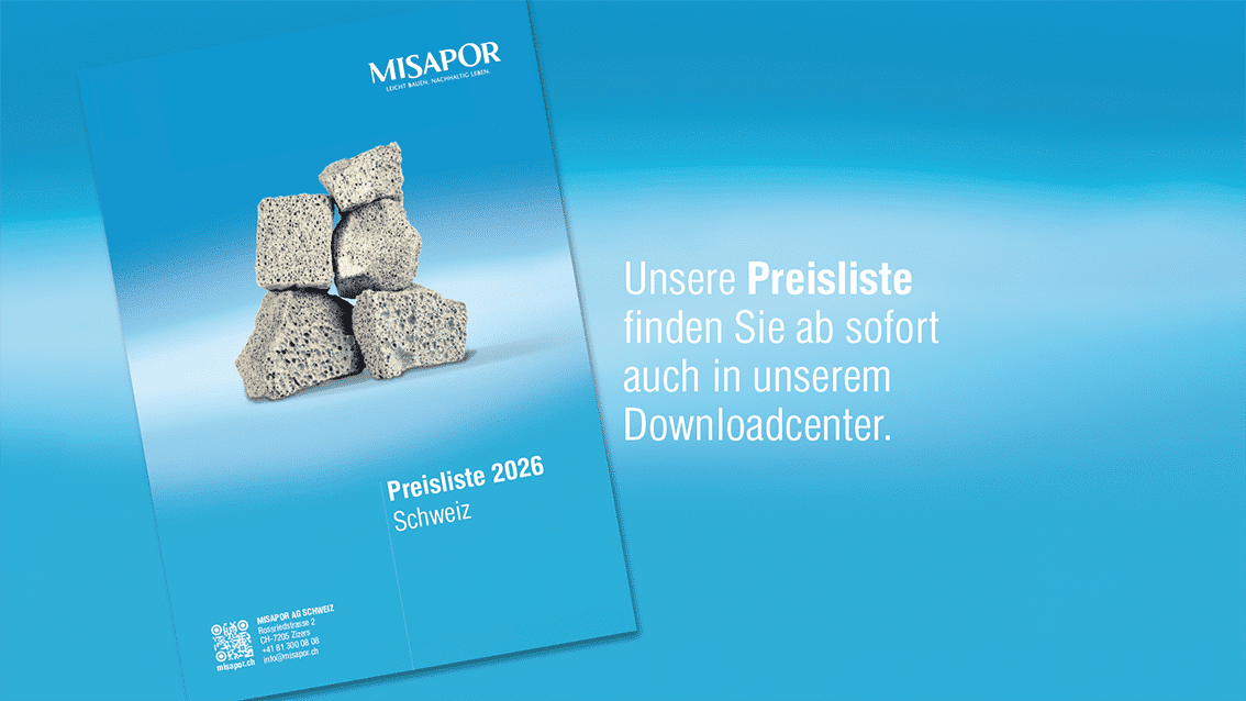 Die neue Preisliste ist da