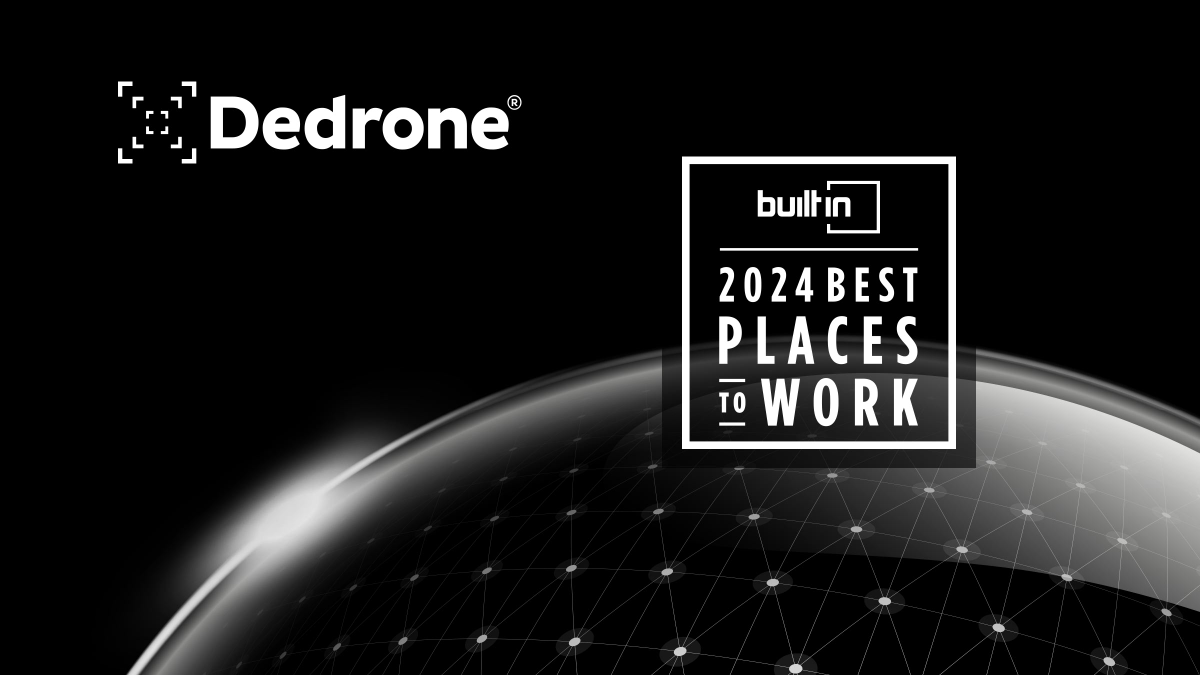 Dedrone Honored as 2024 Best Place to Work by Built In