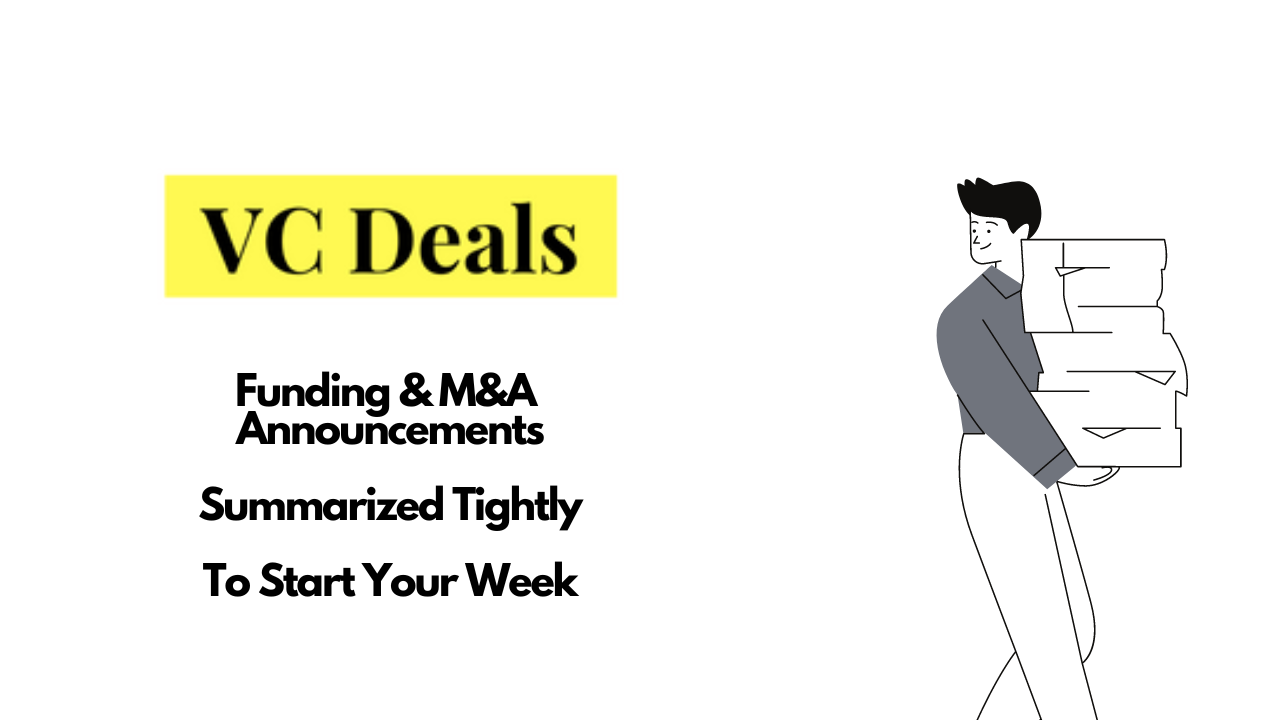 VC Deals: Week of September 22nd - September 26th
