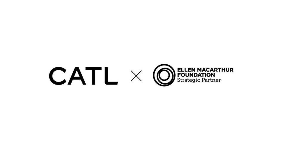CATL and Ellen MacArthur Foundation establish Strategic Partnership to advance battery circular economy