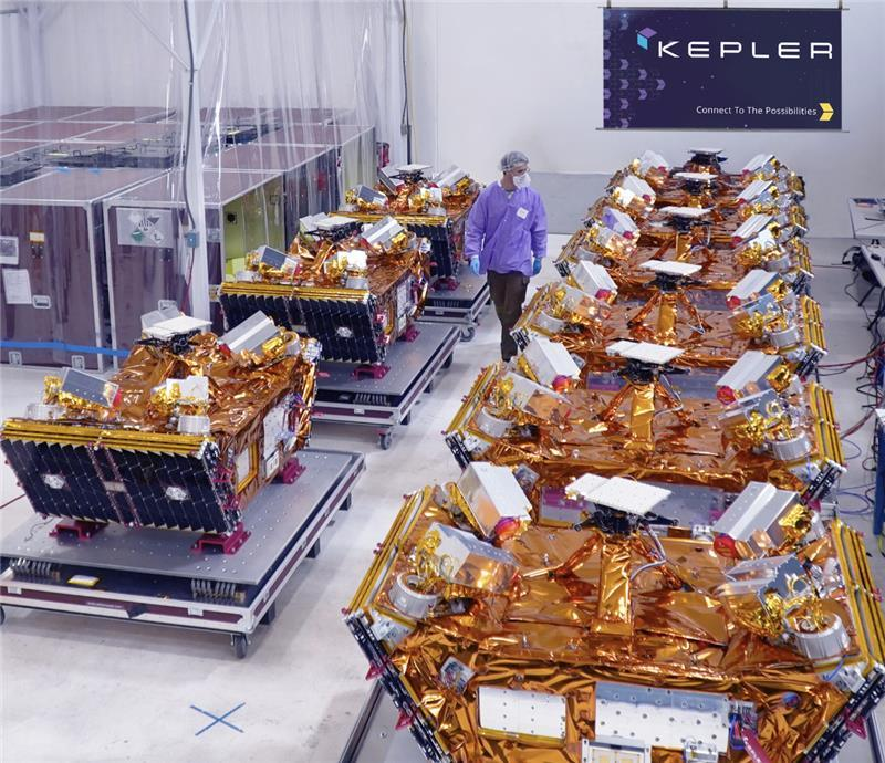 Kepler announces launch date for first tranche of optical satellites