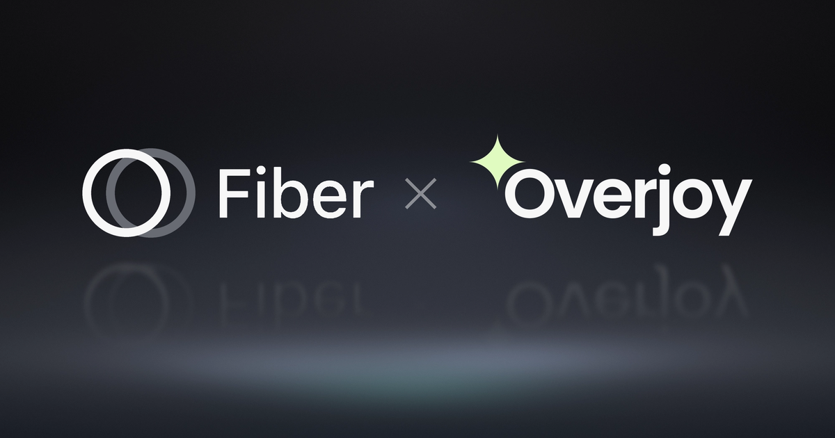 Overjoy Acquires Fiber (YC S23) from Portalform
