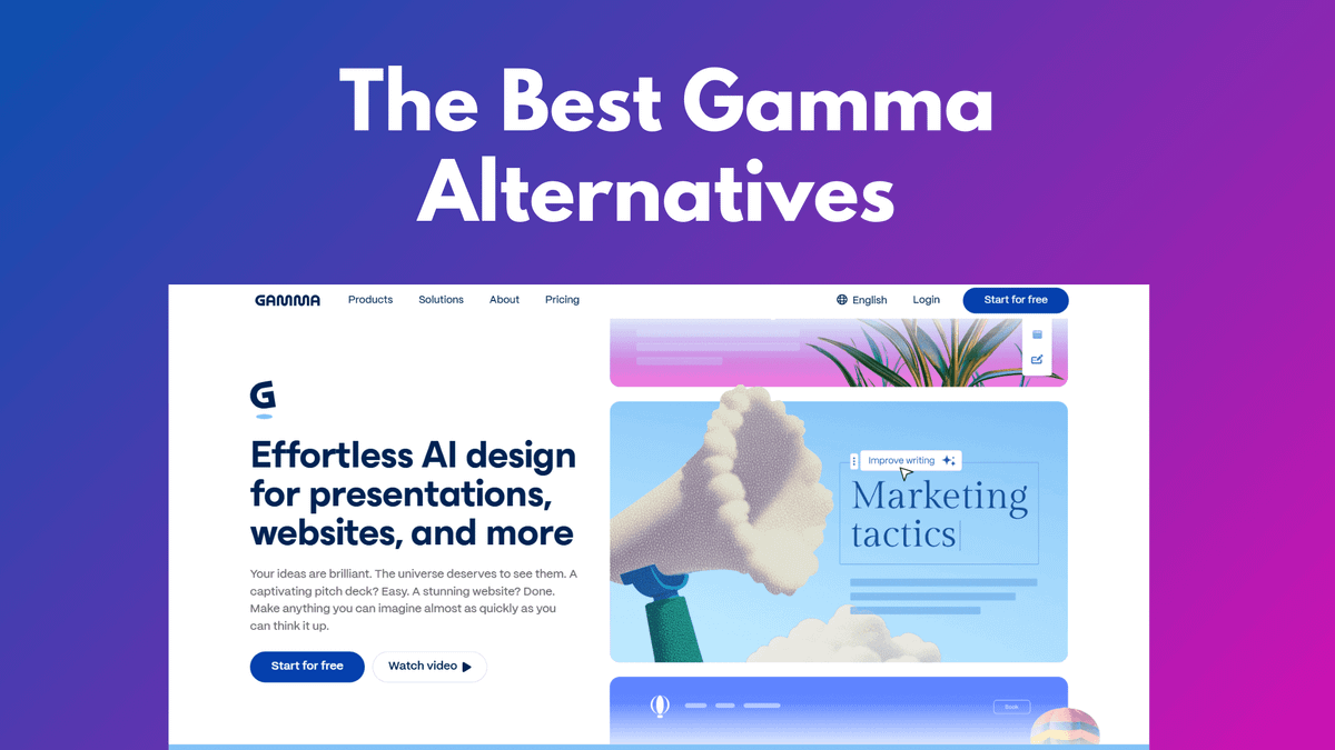 Gamma AI Review 2026: Pros, Cons and 10 Best Gamma Alternatives Tested