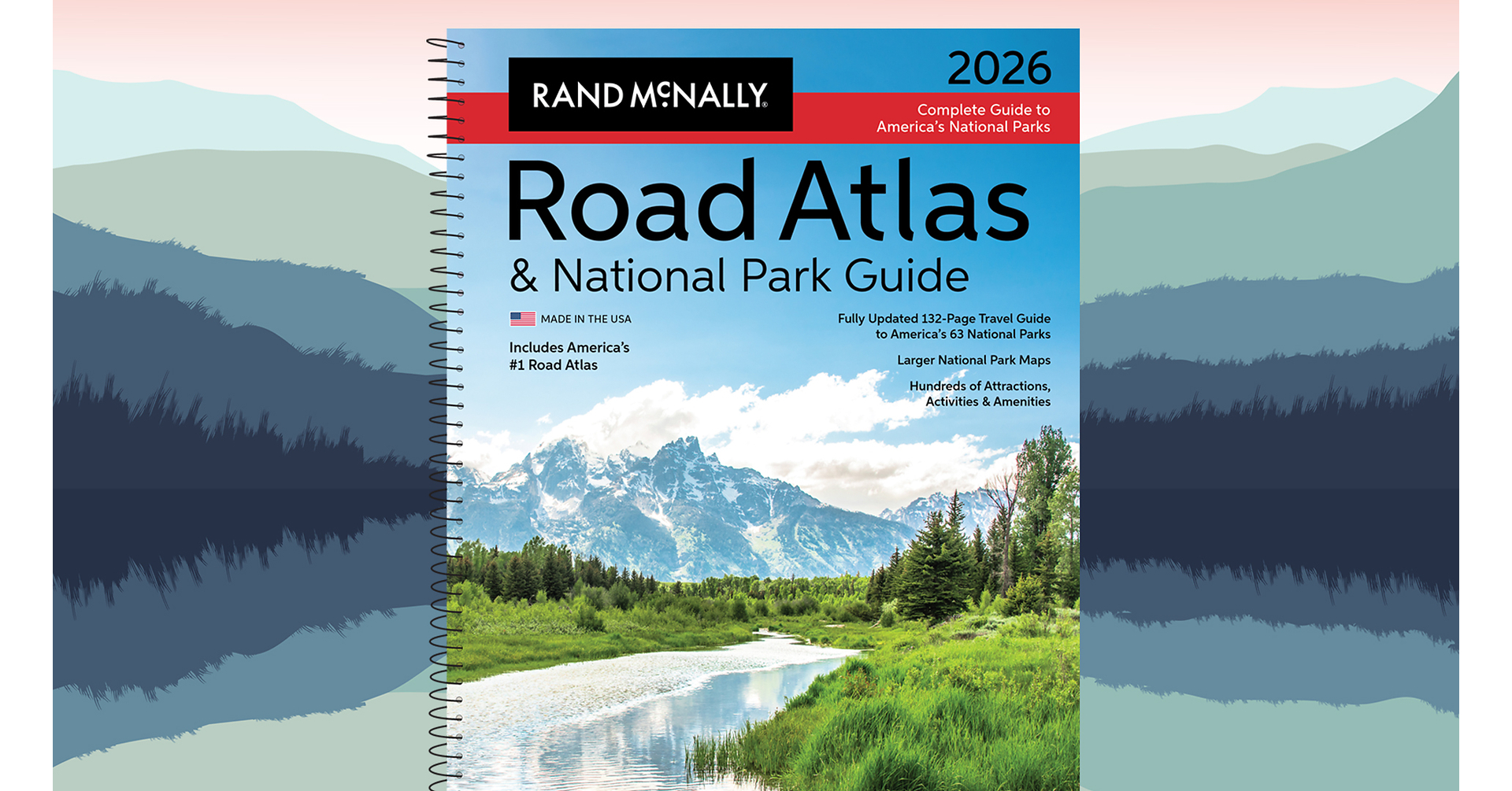Rand McNally Releases Updated 2026 Road Atlas & National Park Guide - Just in Time for Summer Travel