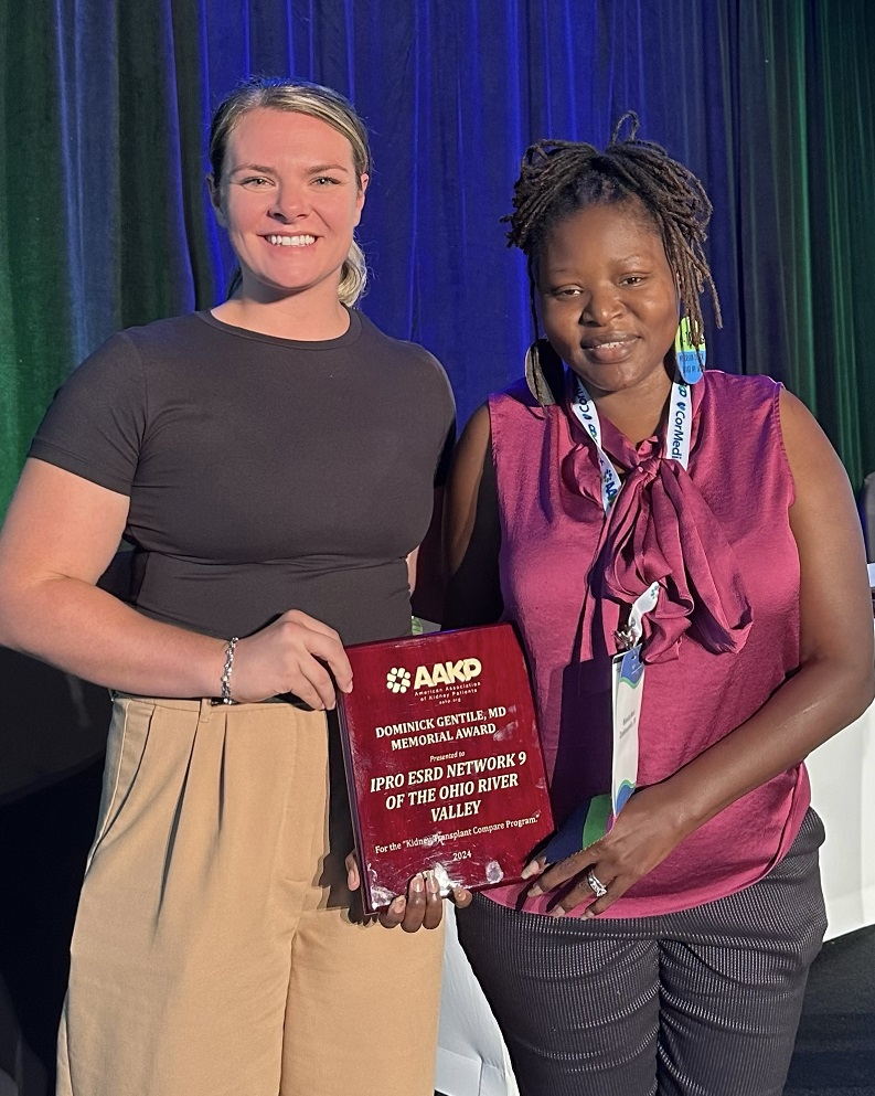 End-Stage Renal Disease (ESRD) Network Receives American Association of Kidney Patients Award