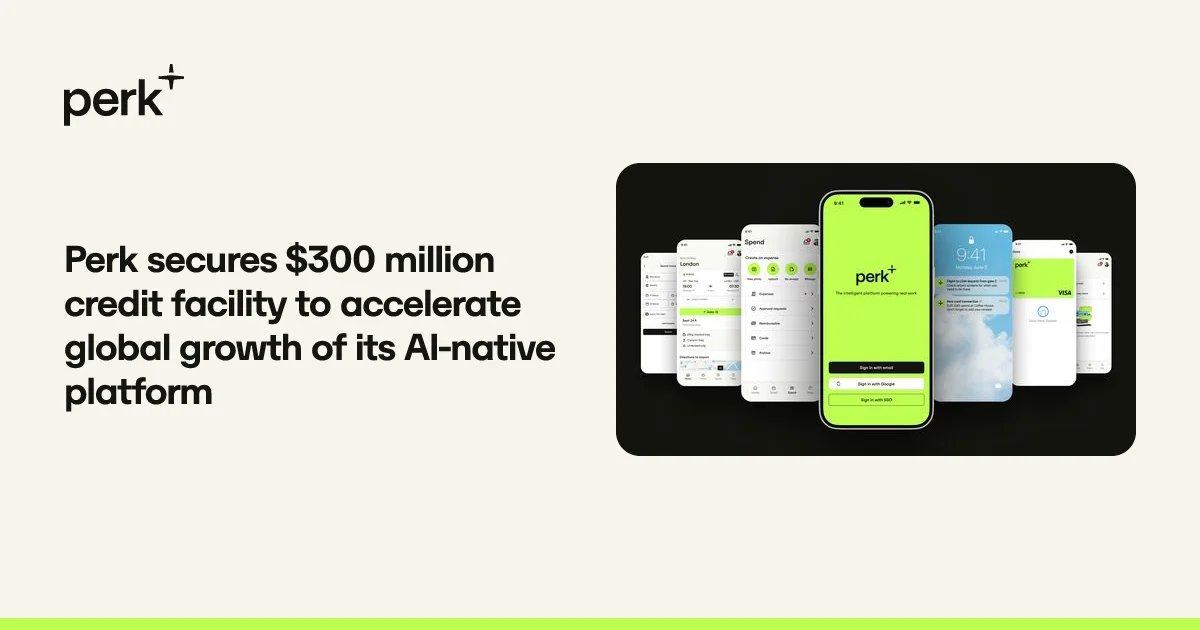 Perk secures $300 million to grow AI-native platform