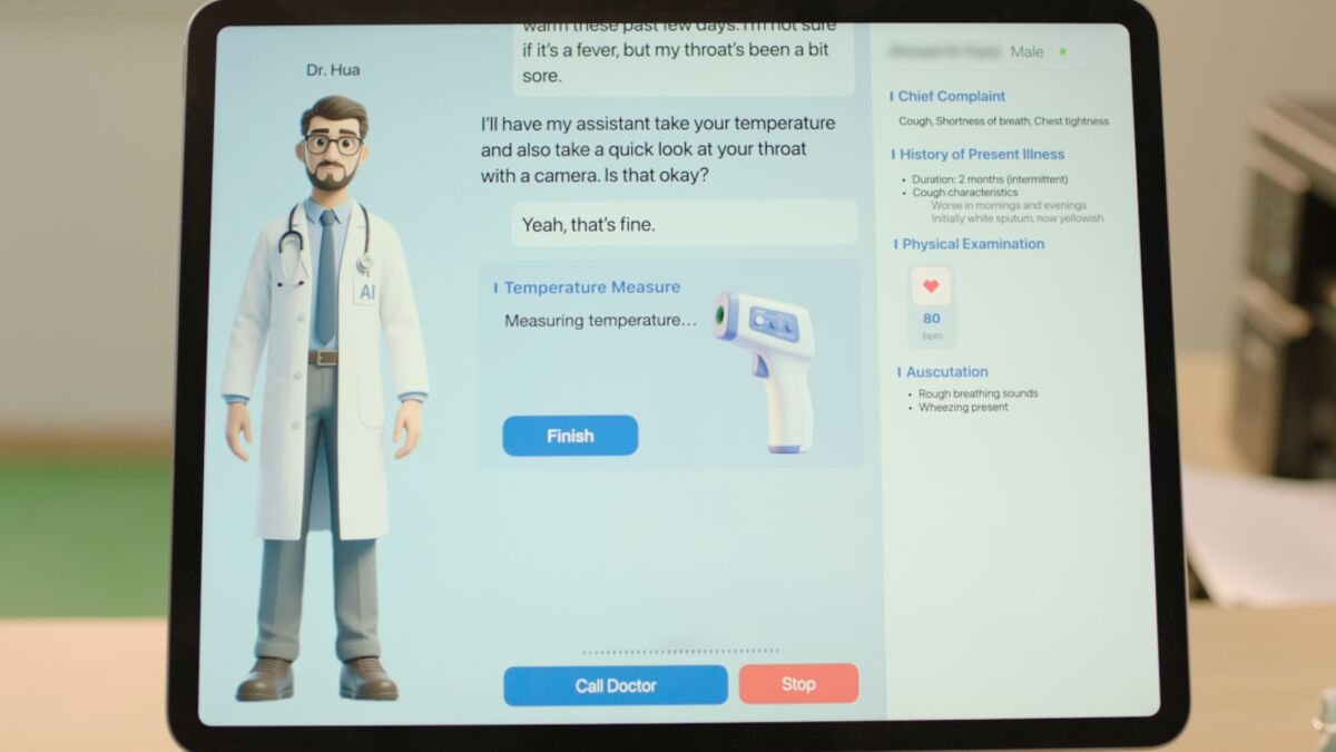 Chinese Startup Trials First AI Doctor Clinic in Saudi Arabia