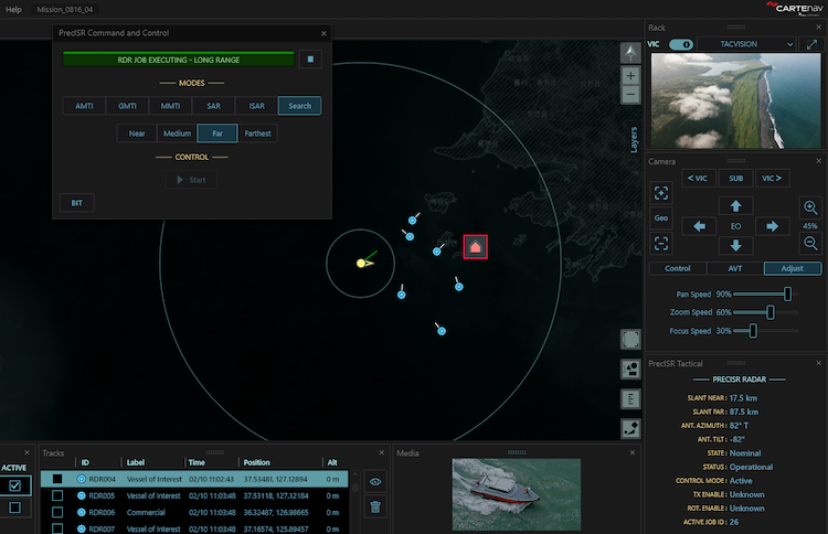 AIMS-ISR and PrecISR Radar: CarteNav and HENSOLDT Announce New Integration for Enhanced Multi-Mission ISR Operations